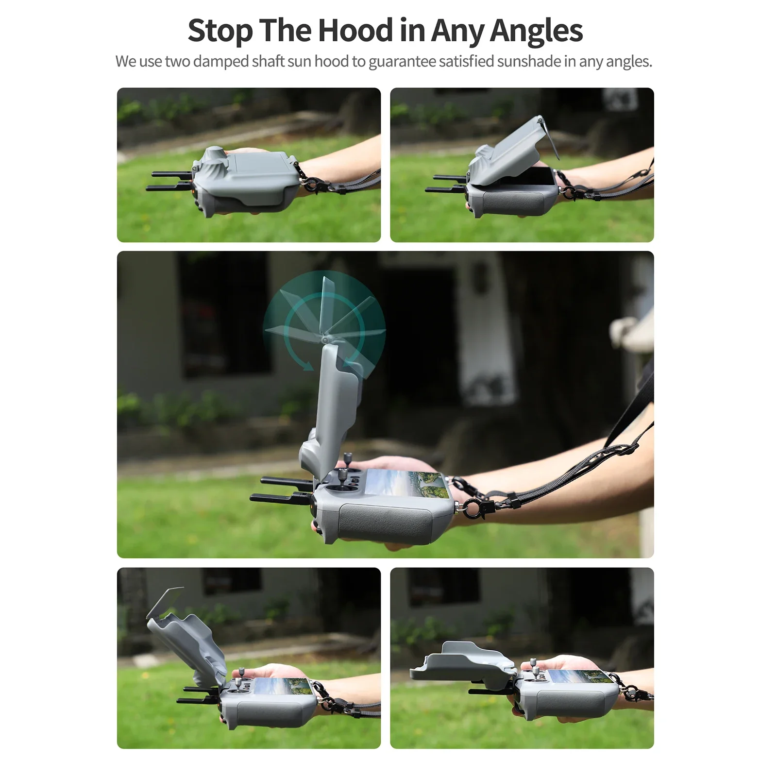 DJI RC/RC 2 리모컨 스크린 보호대 후드, 햇빛 - Drone Sun Shade 리뷰 및 가격