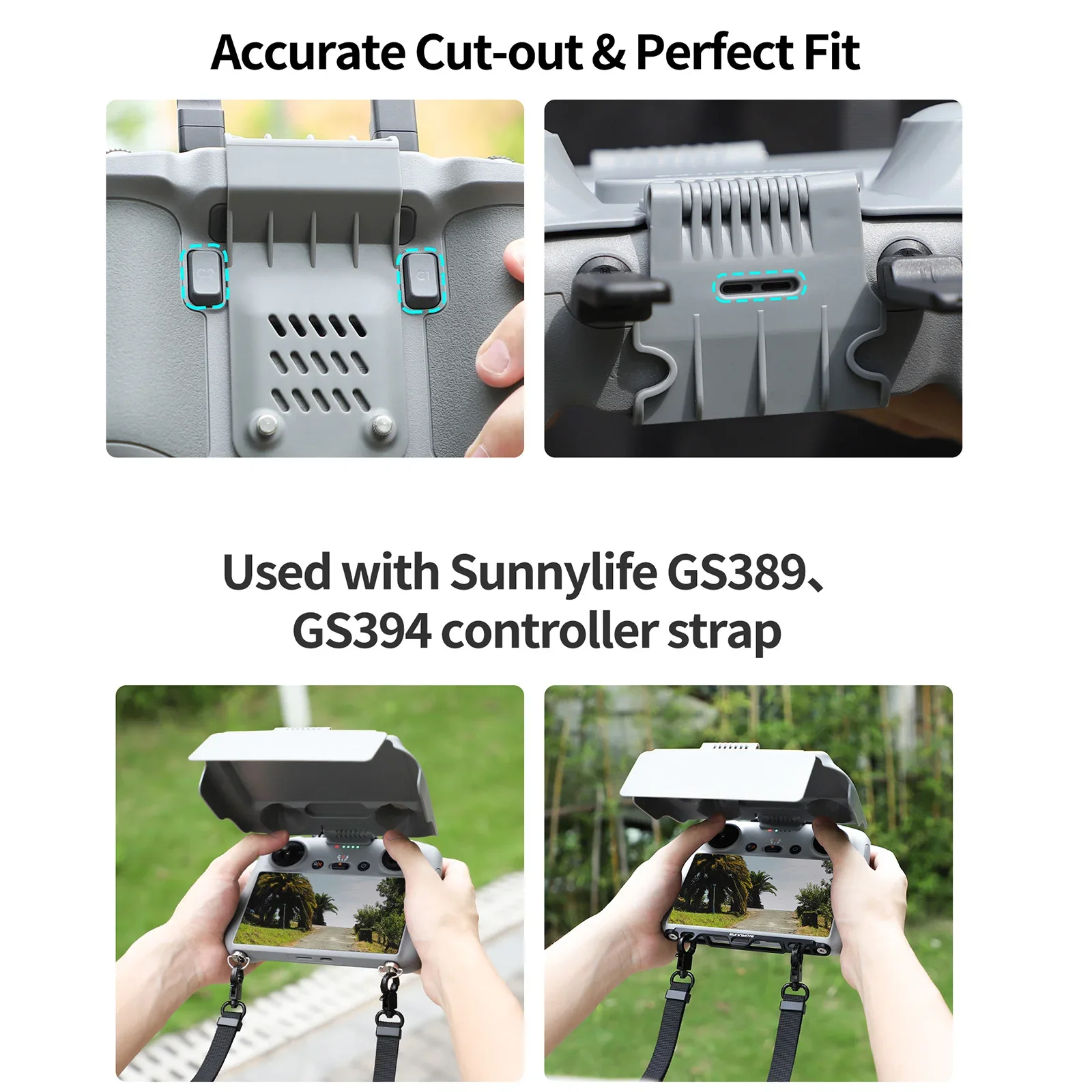 DJI RC/RC 2 리모컨 스크린 보호대 후드, 햇빛 - Drone Sun Shade 리뷰 및 가격