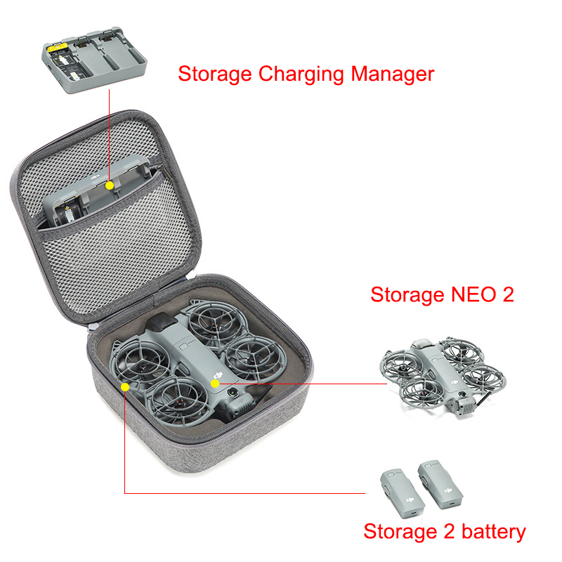 DJI NEO 2 충격 방지 케이스 하드 쉘 케이스 휴 - Drone Carrying Case 리뷰 및 가격